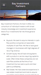 Mobile Screenshot of bayinvestmentpartners.com