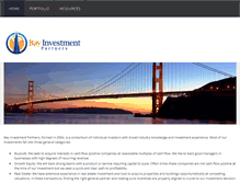 Tablet Screenshot of bayinvestmentpartners.com